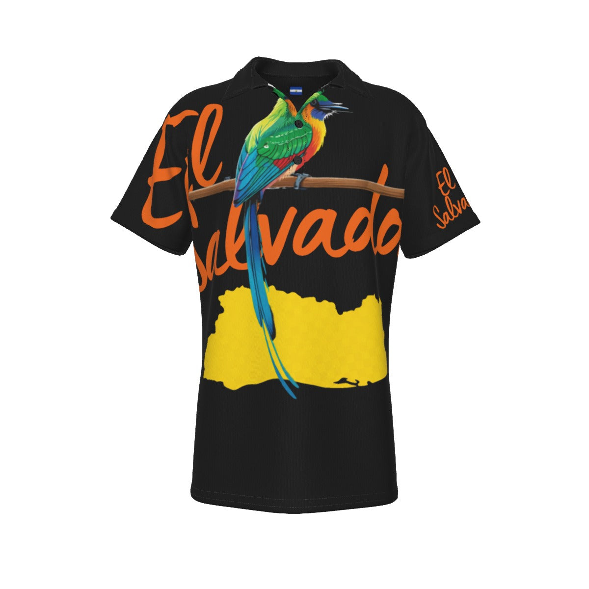 Polo Deportivo El Salvador Con Ave Nacional