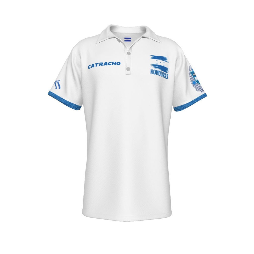 Polo Honduras blanco  Estilo Golf