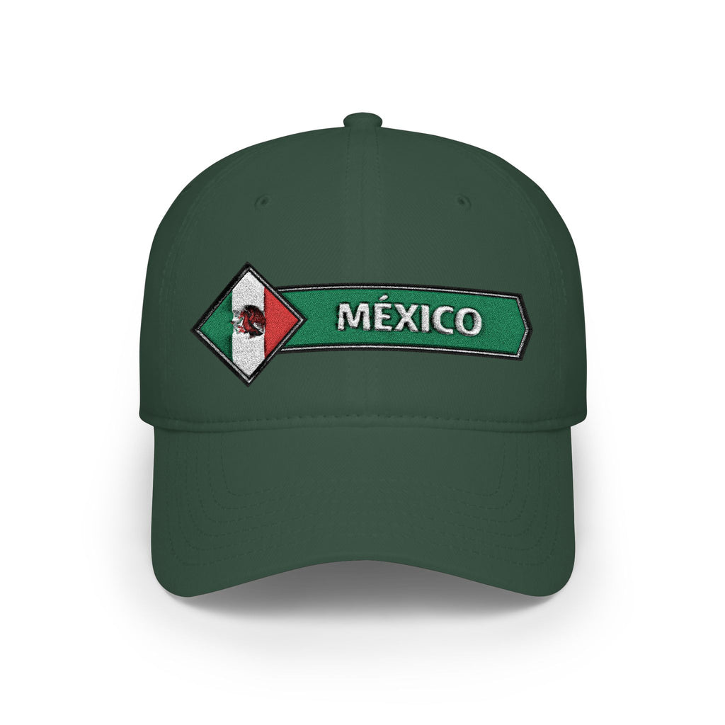 Adjustable Embroidered Mexico Cap
