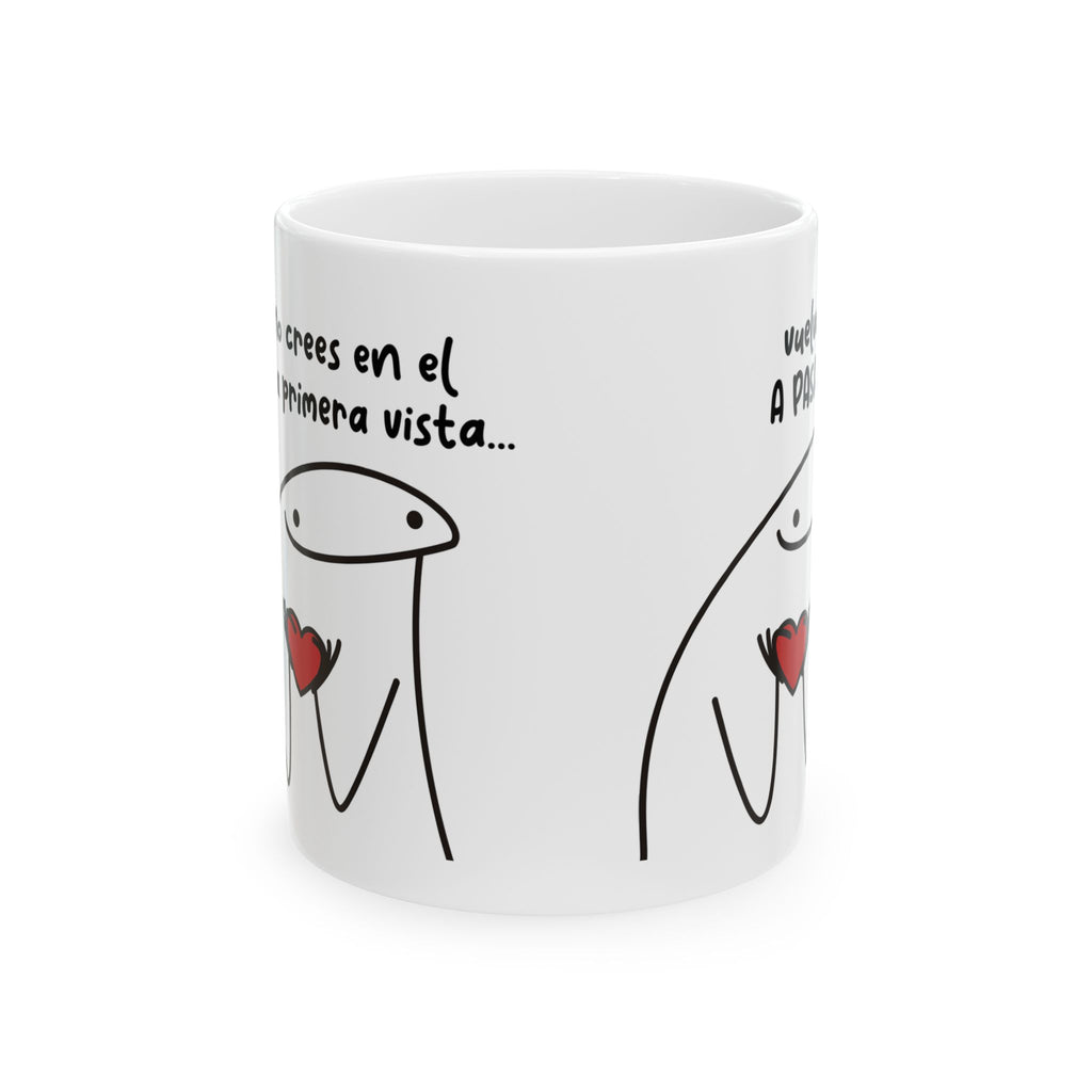 Taza San Valentín “Amor a Primera Vista” Taza Romántica