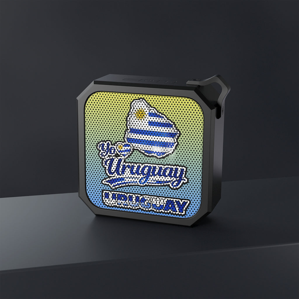 Bocina Bluetooth Uruguay Portátil Resistente al Agua Diseño Patriótico I Love Uruguay