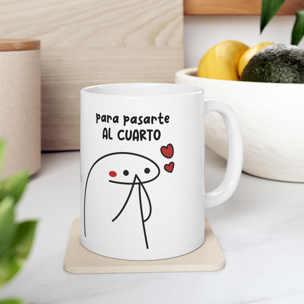 Taza San Valentin “Del Tercero al Cuarto”  Taza Divertida