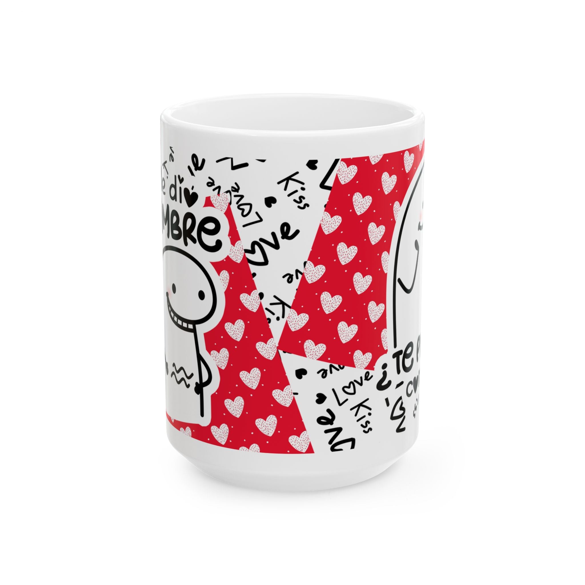 Taza San Valentín “Me Dio Hambre ¿Te Puedo Comer?” Taza Divertida de Amor
