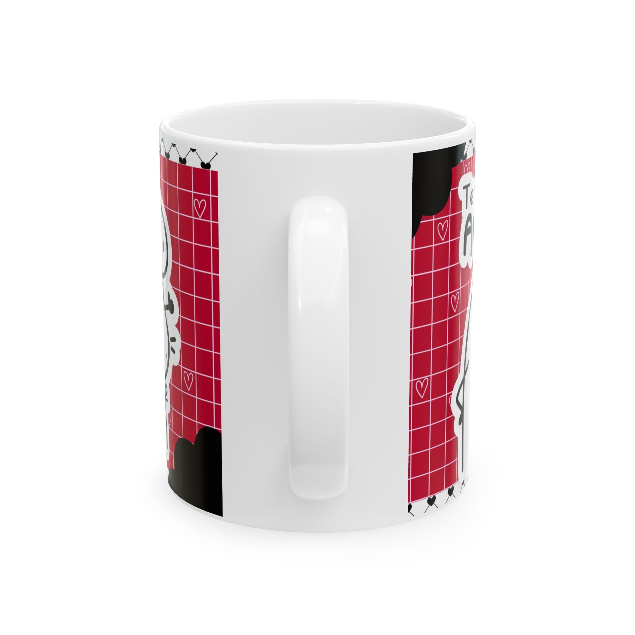 Mug San Valentín “Te Veo y Se Me Antoja Hacerte Papá” Taza Divertida de Amor