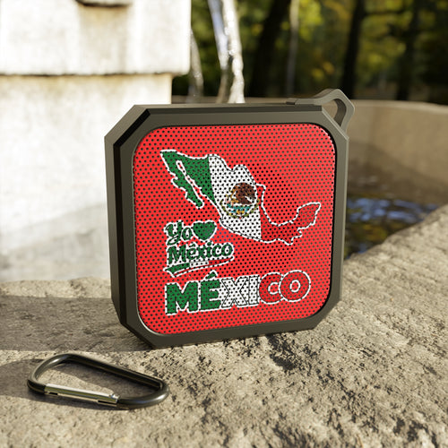 Bocina Bluetooth México Portátil Resistente al Agua Diseño Patriótico I Love México