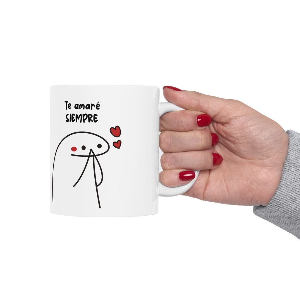 Taza San Valentin “Te Amaré Siempre” Taza Romántica