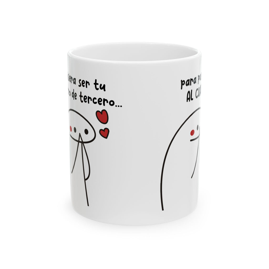 Taza San Valentin “Del Tercero al Cuarto”  Taza Divertida