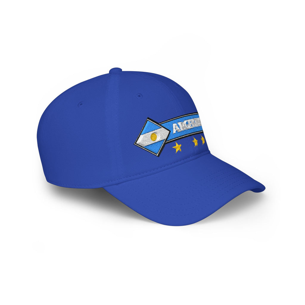 Gorra Argentina Bordada Ajustable Tri Campeón