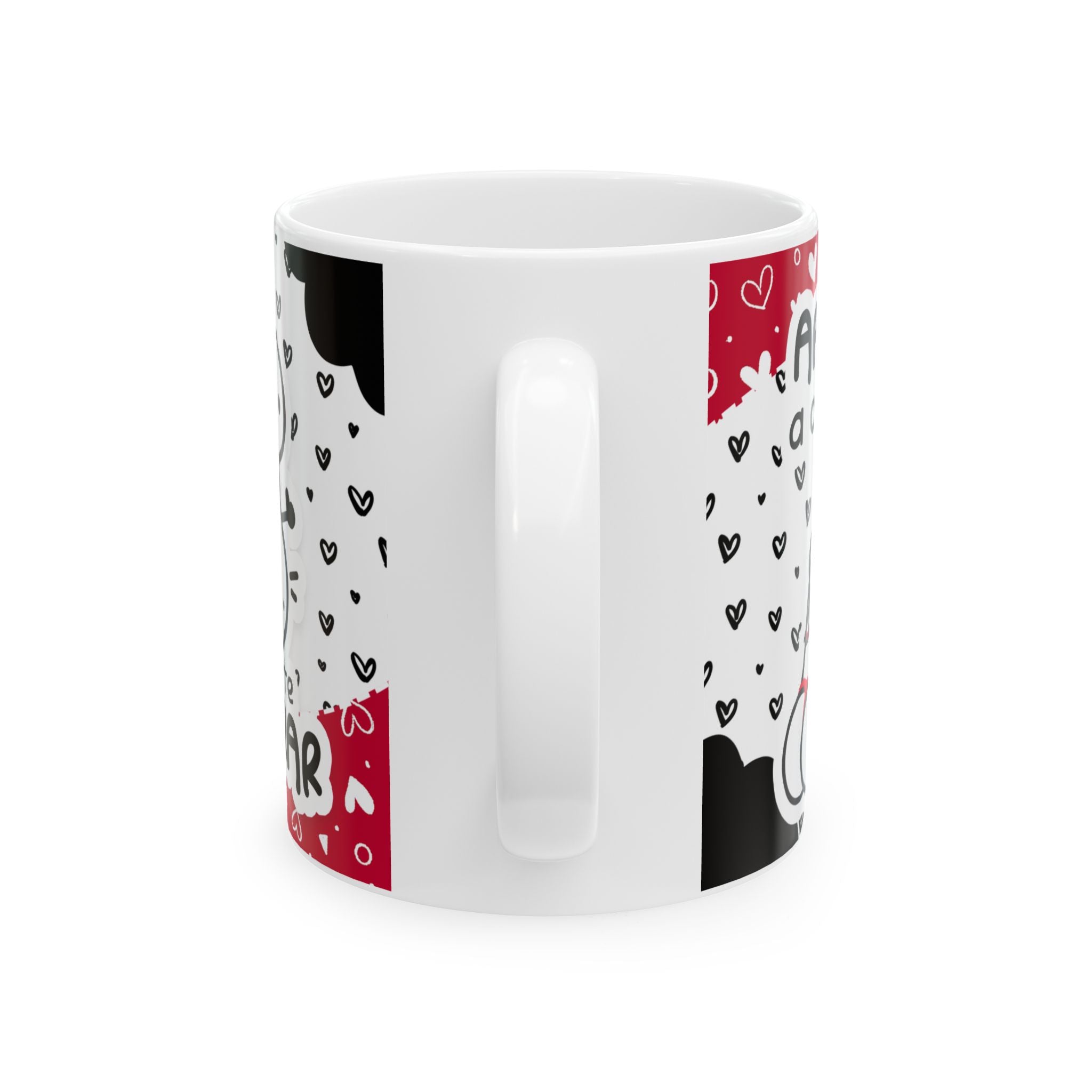 Mug San Valentin “Aprendí a Cocinar para Hacerte Enamorar” Taza Divertida de Amor