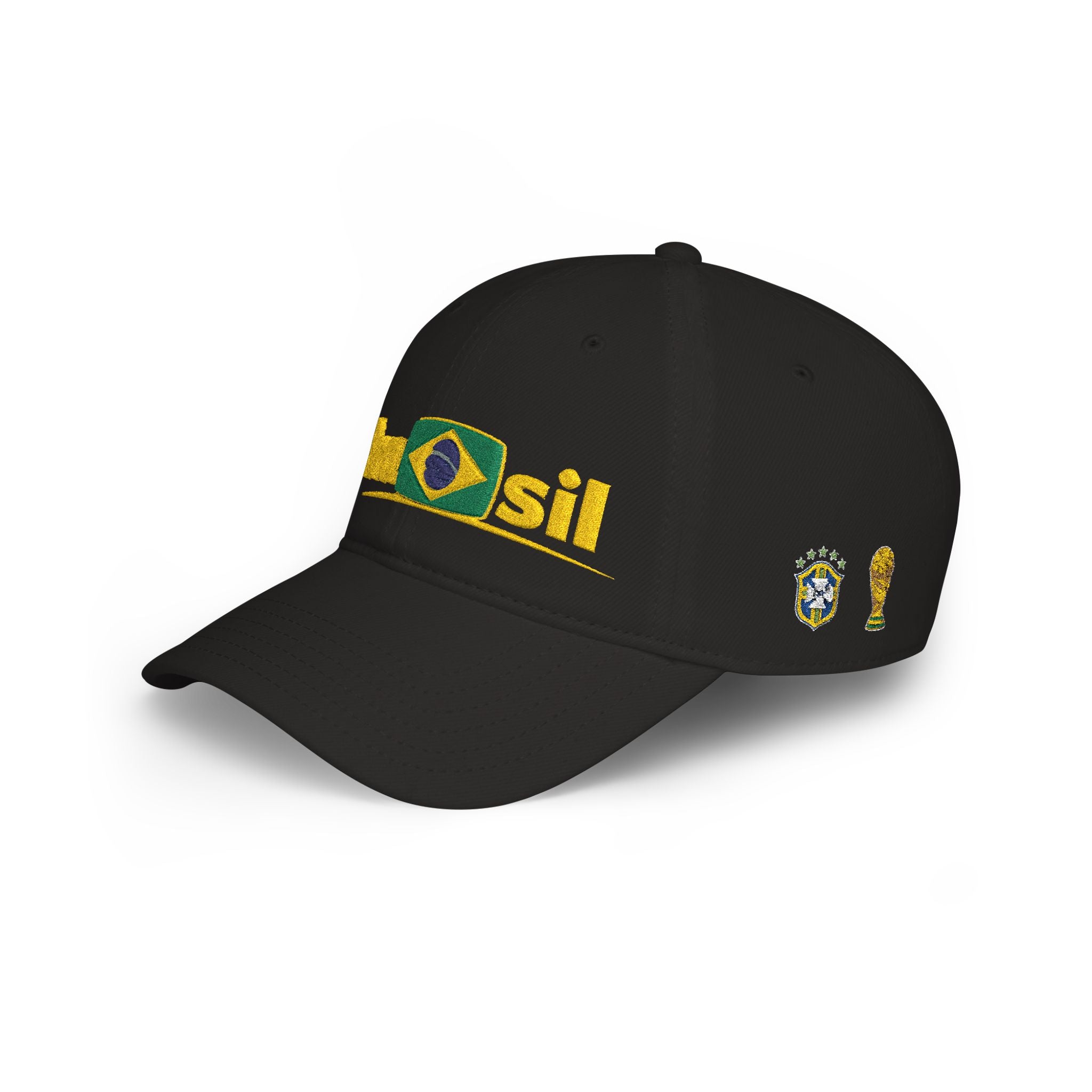 Gorra Brasil Bordada Ajustable Jogo Bonito 4 lados