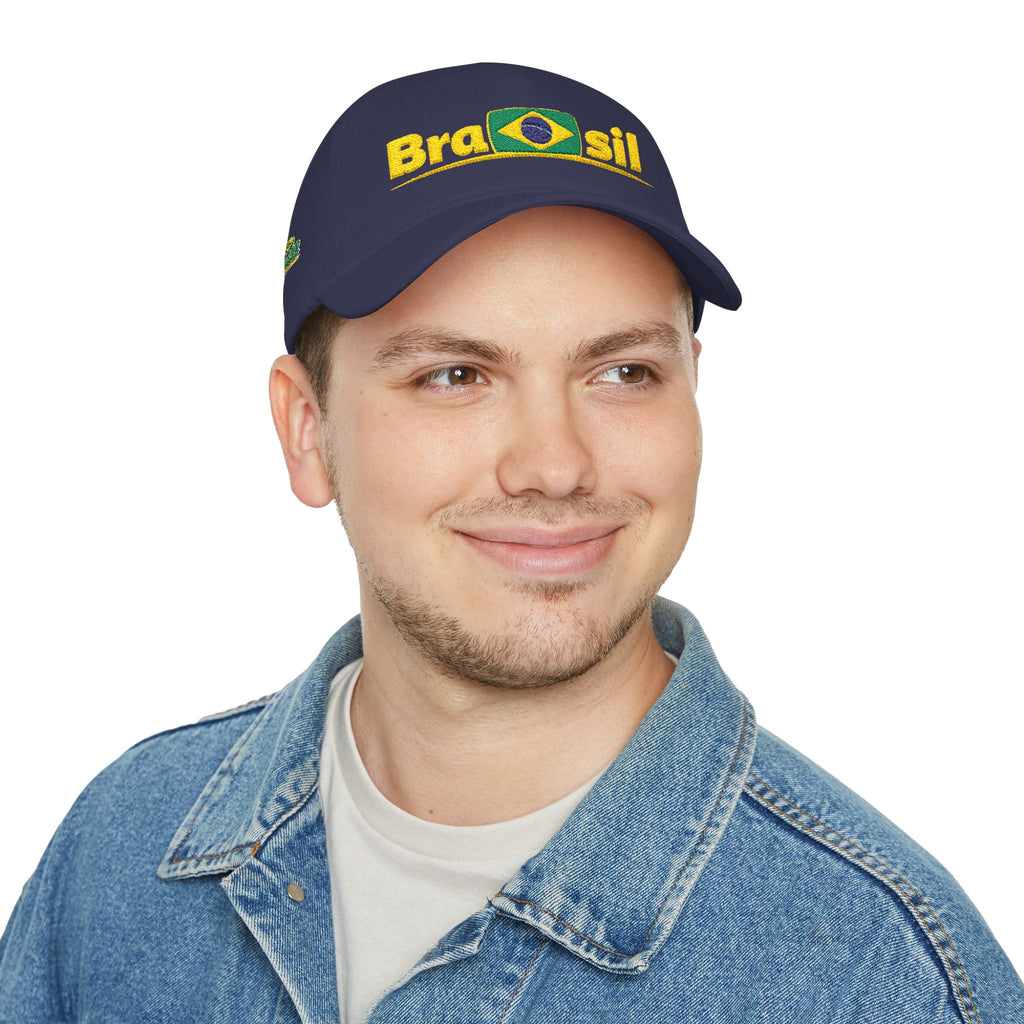 Gorra Brasil Bordada Ajustable Jogo Bonito 4 lados