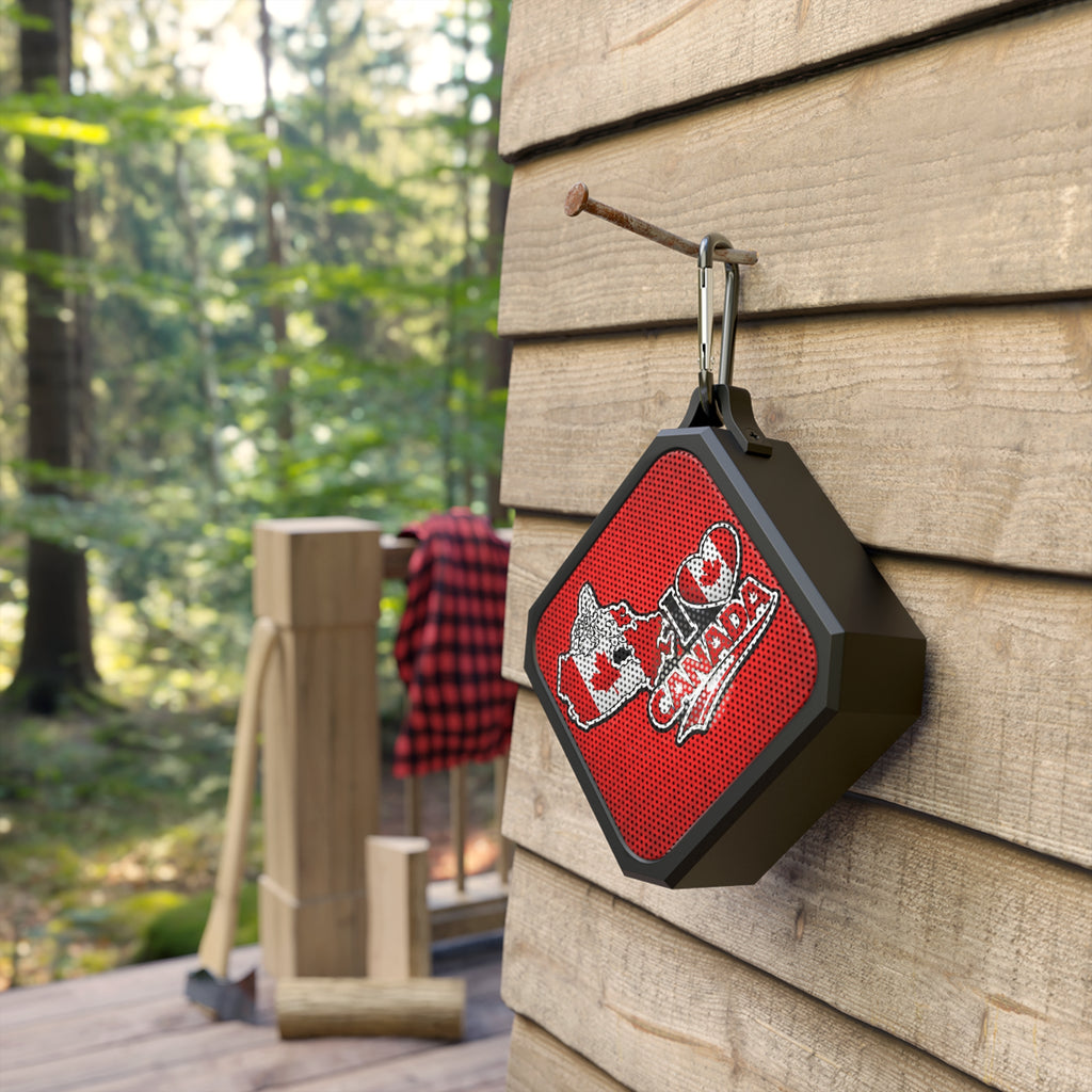 Bocina Bluetooth Canadá Portátil Resistente al Agua Diseño Patriótico I Love Canadá