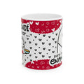 Mug San Valentin “Aprendí a Cocinar para Hacerte Enamorar” Taza Divertida de Amor