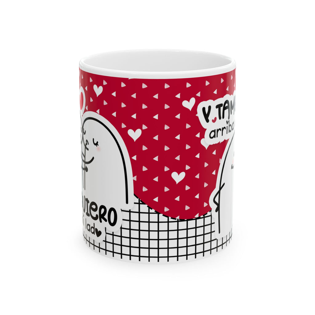 Mug San Valentin “Te Quiero a Mi Lado” Diseño Amor Divertido Regalo Romántico