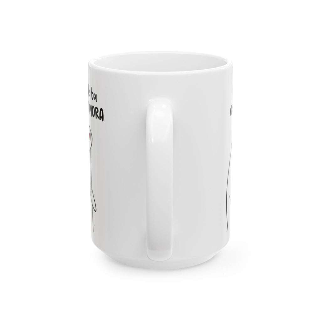 Taza San Valentin “El Físico No Importa”  Taza Romántica Doble Cara