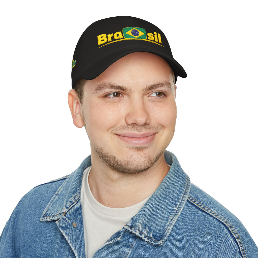 Gorra Brasil Bordada Ajustable Jogo Bonito 4 lados