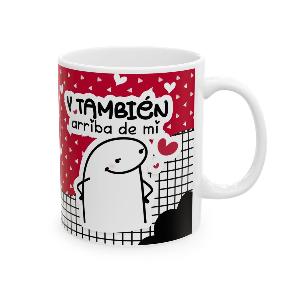 Mug San Valentin “Te Quiero a Mi Lado” Diseño Amor Divertido Regalo Romántico