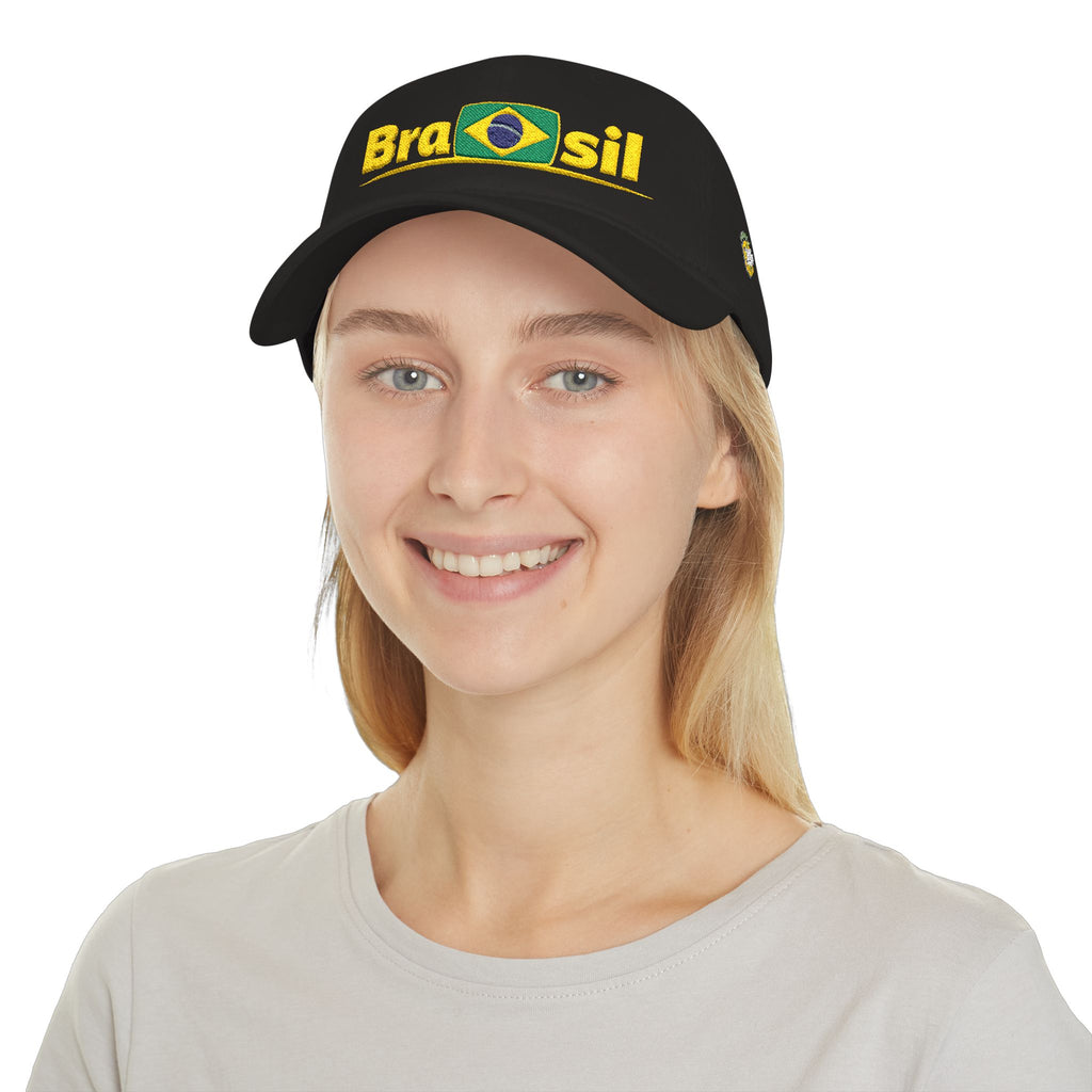 Gorra Brasil Bordada Ajustable Jogo Bonito 4 lados