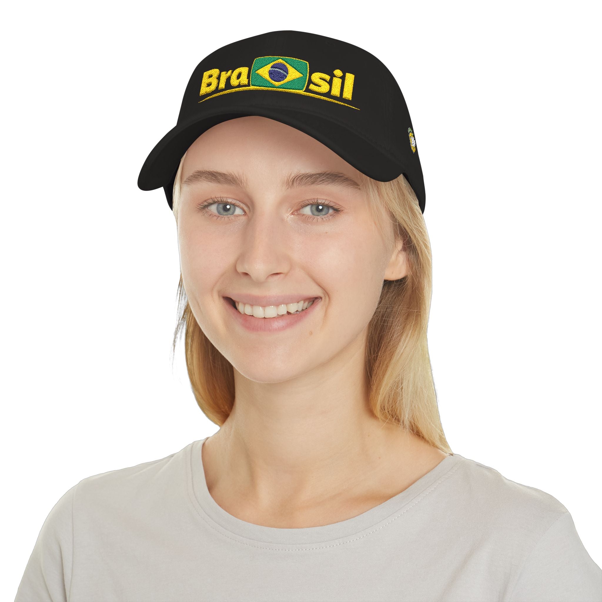Gorra Brasil Bordada Ajustable Jogo Bonito 4 lados