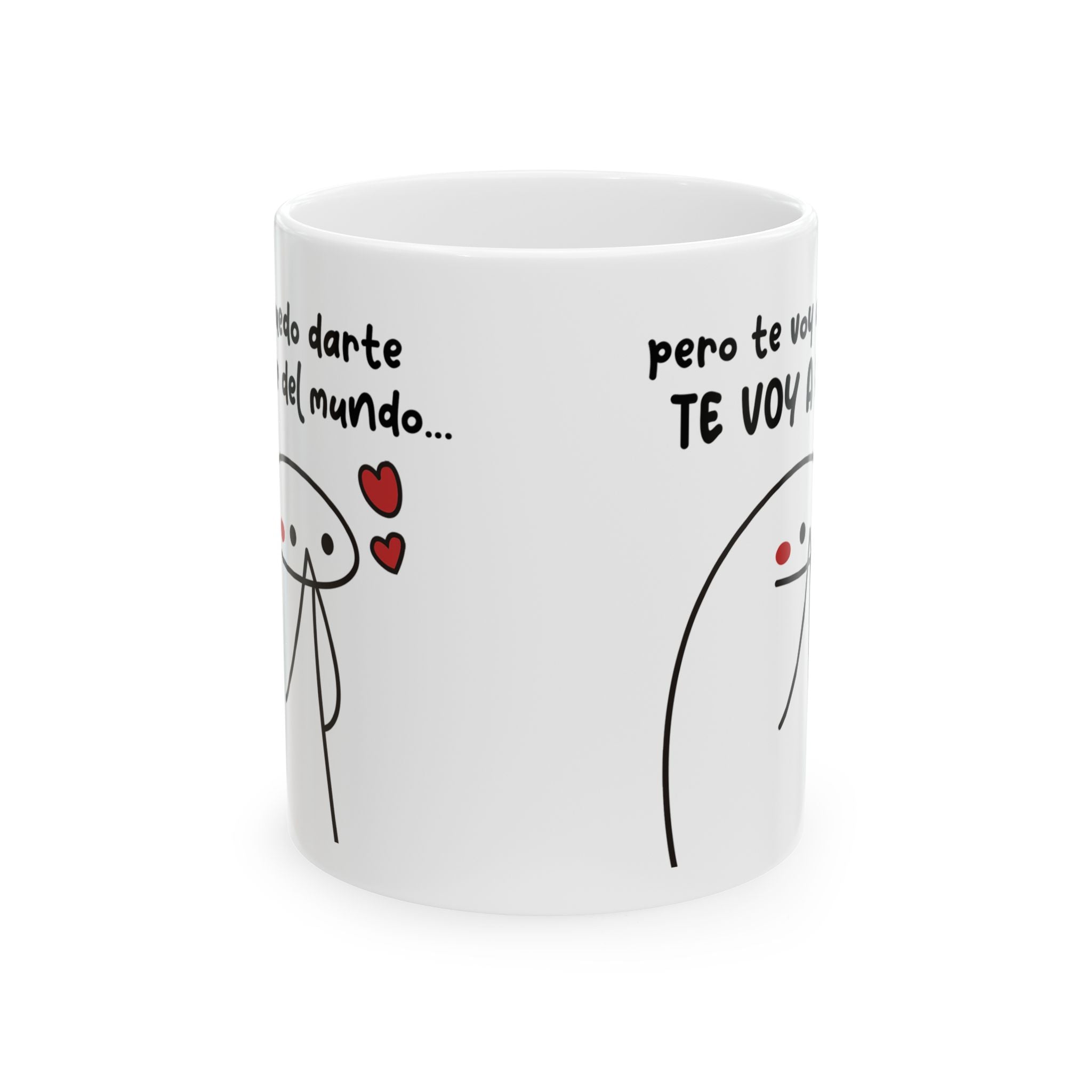 Taza San Valentin No puedo darte lo mejor del mundo Amor Simple y Bonito