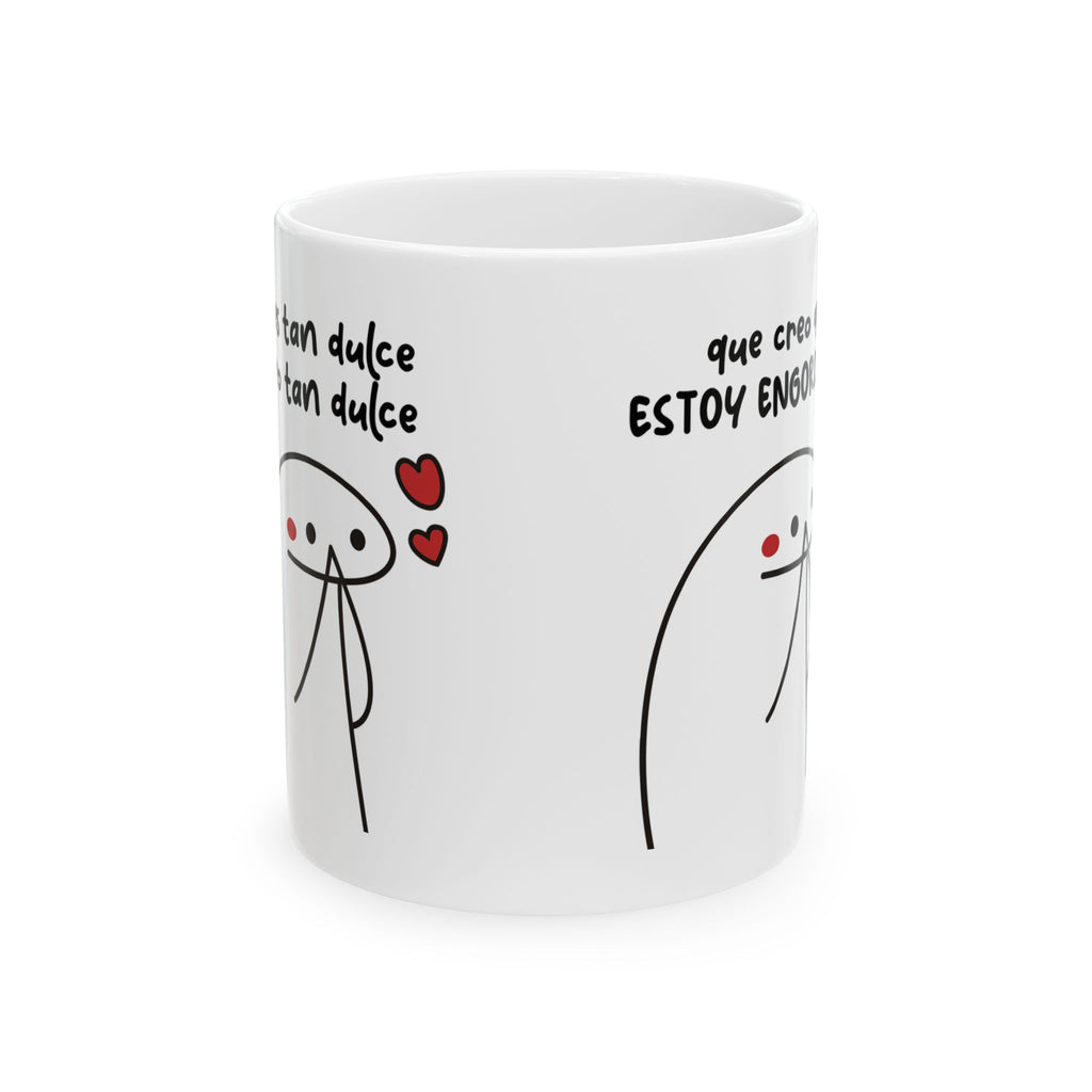 Taza San Valentin “Eres Tan Dulce”  Taza Divertida de Amor