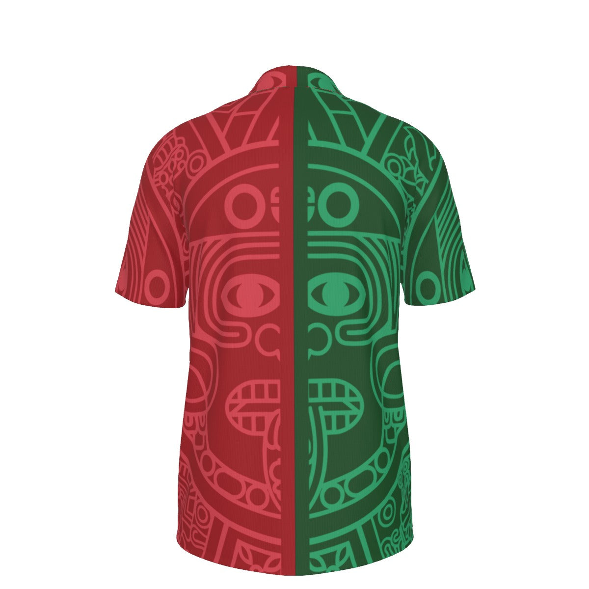 Polo de México Patrones Aztecas y Escudo Águila