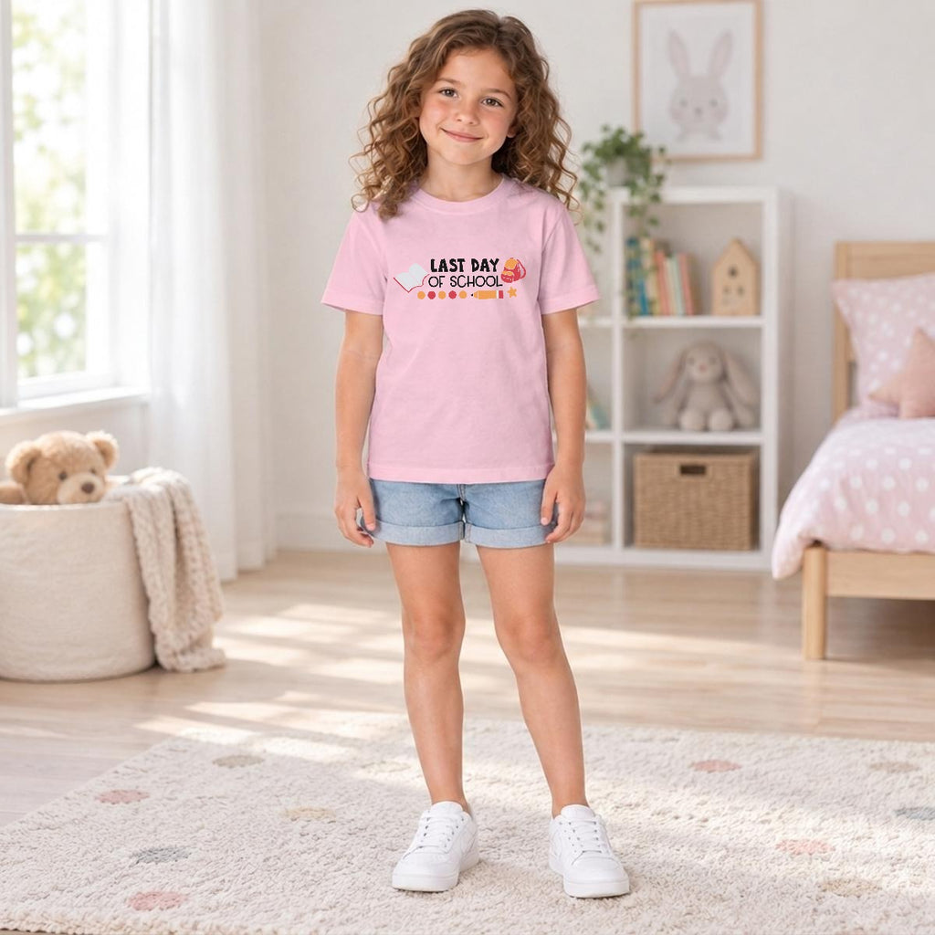 T-shirt enfant « Dernier jour d’école »