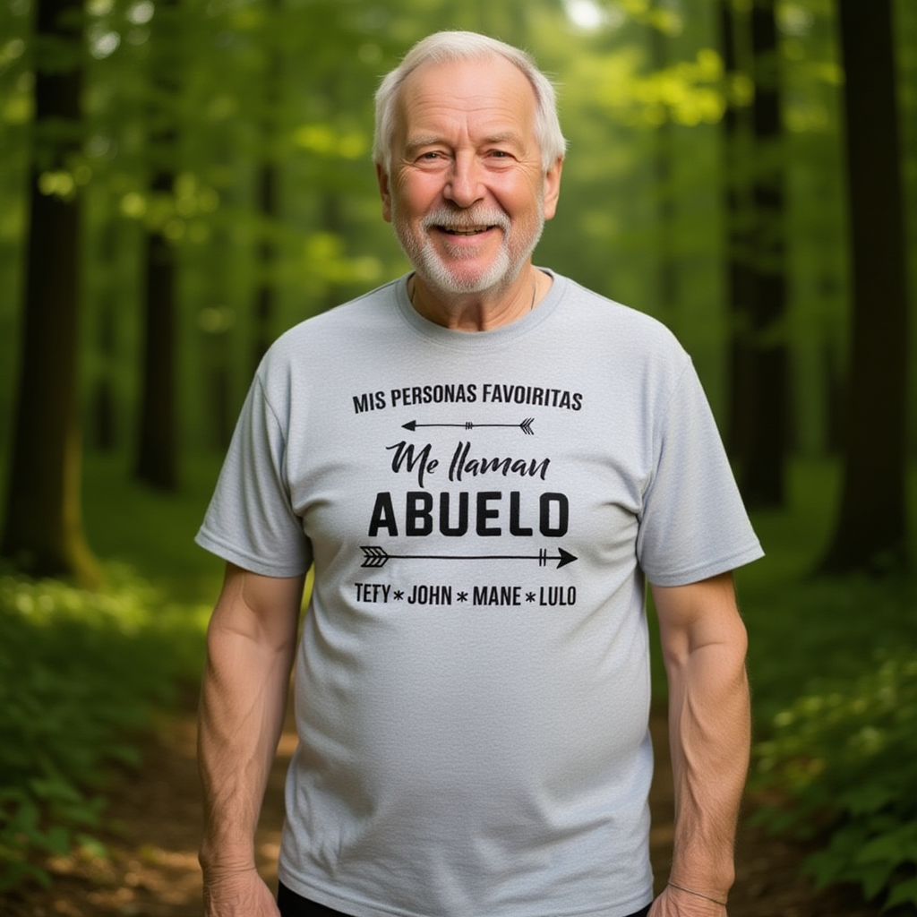 Camiseta Me Llaman Abuelo – Personalizable | Regalo Especial para Abuelo