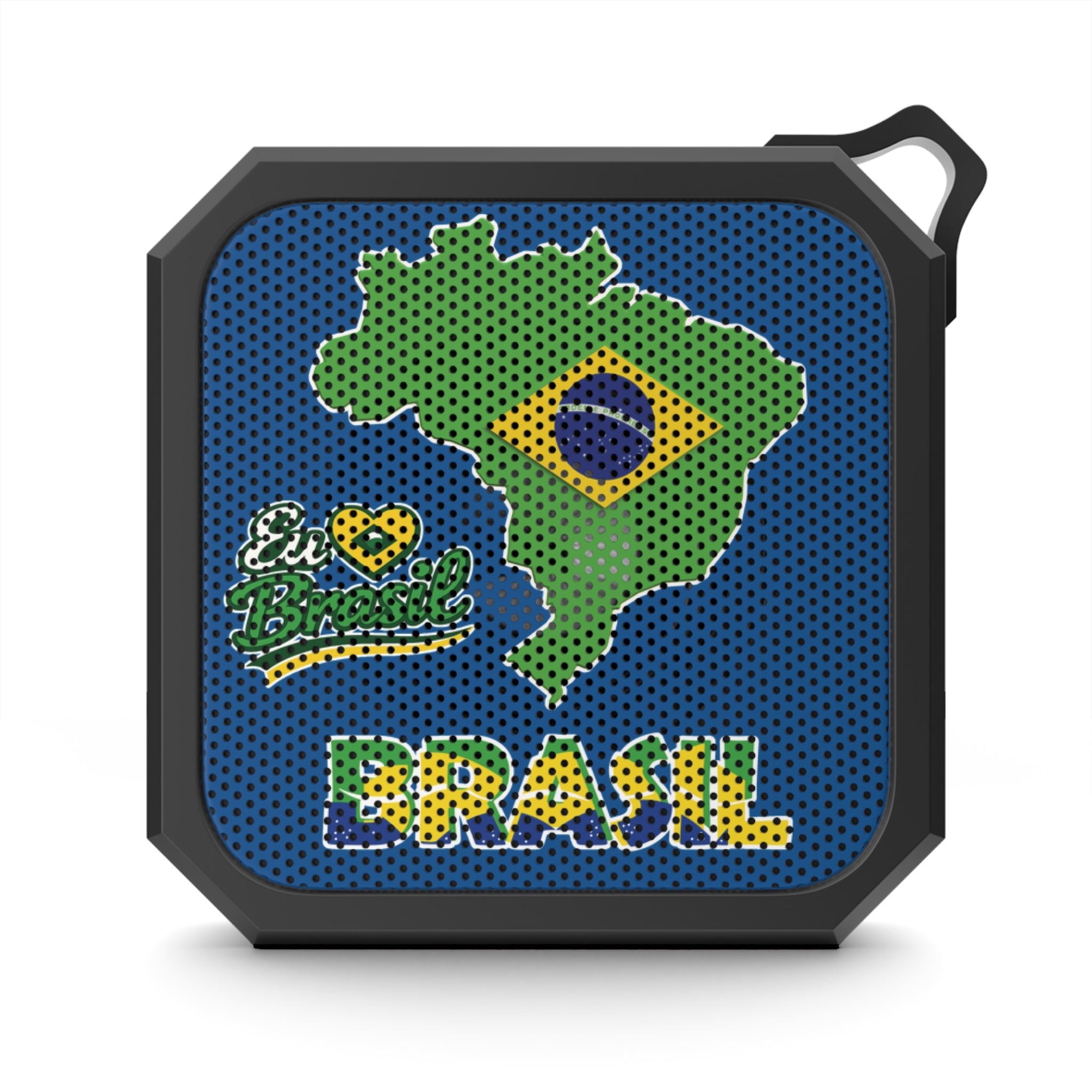 Mini Bocina Bluetooth Brasil Portátil IPX6 Altavoz Compacto 3W con Clip