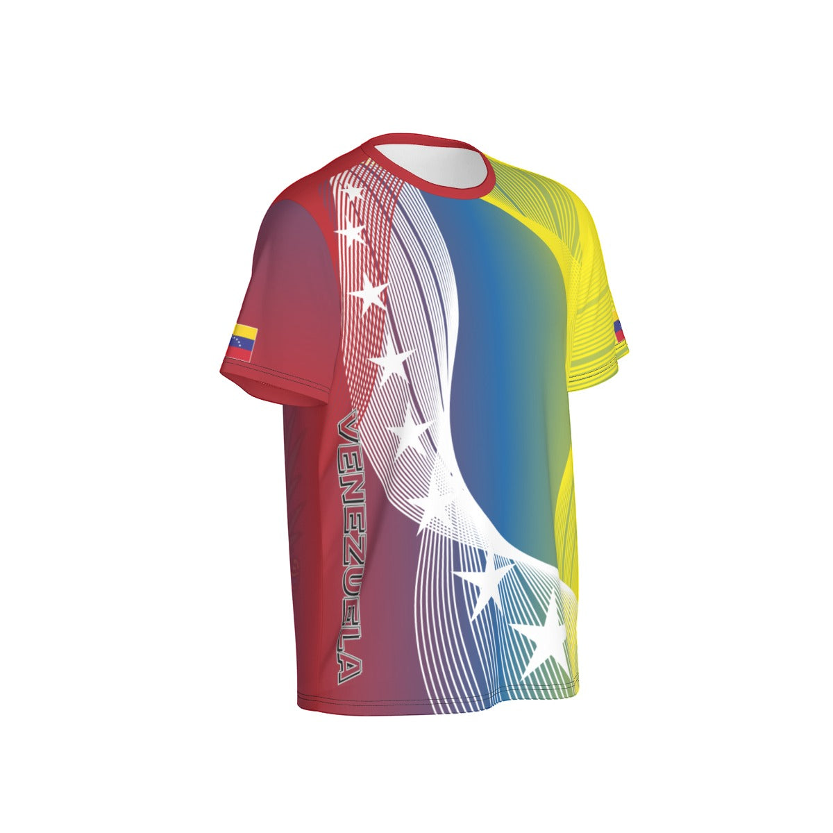 Camiseta Venezuela Escudo Patrio Tricolor – Identidad en Movimiento Unisex