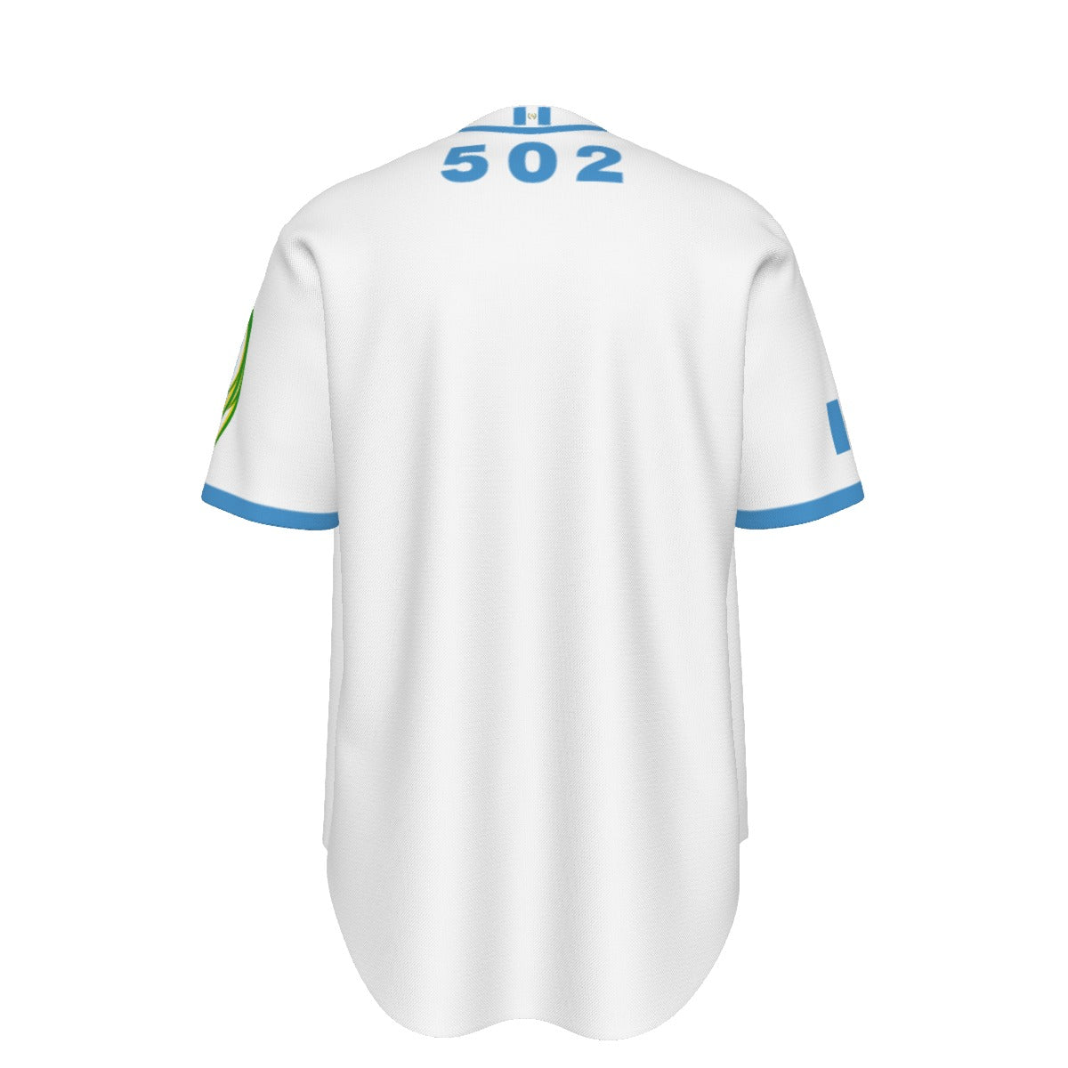 Jersey de Béisbol Guatemala Blanco Estilo Deportivo con Orgullo Nacional