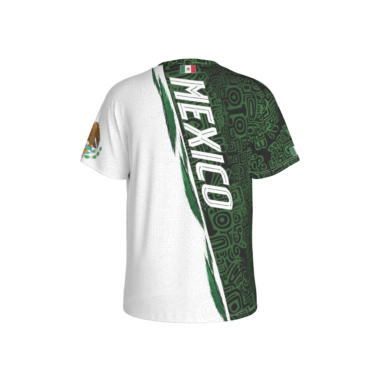 CAMISETA MÉXICO AZTECA JEROGLÍFICOS HOMBRE