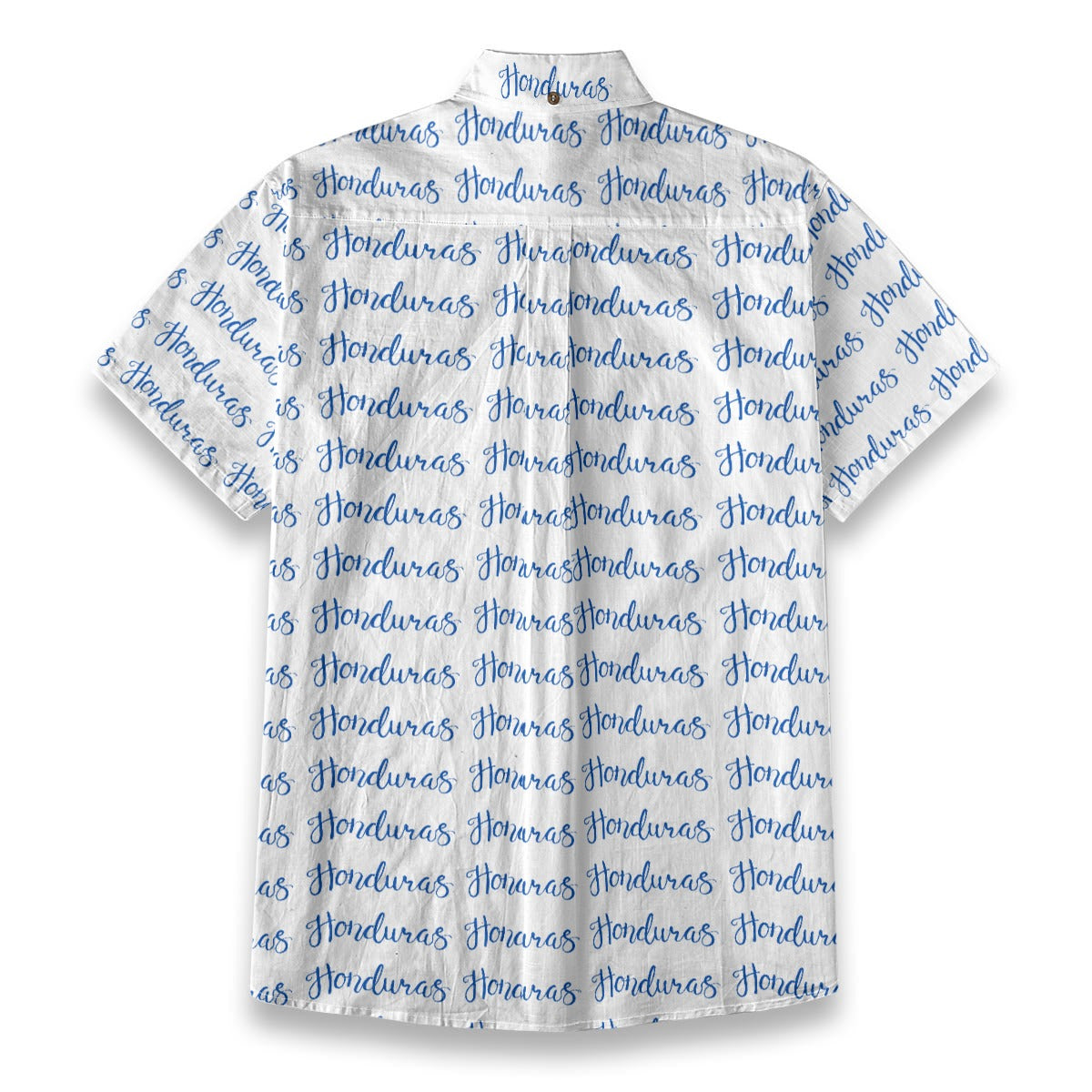Camisa de Honduras Guayabera Casual Premium de Algodón Textura Lino para Hombre