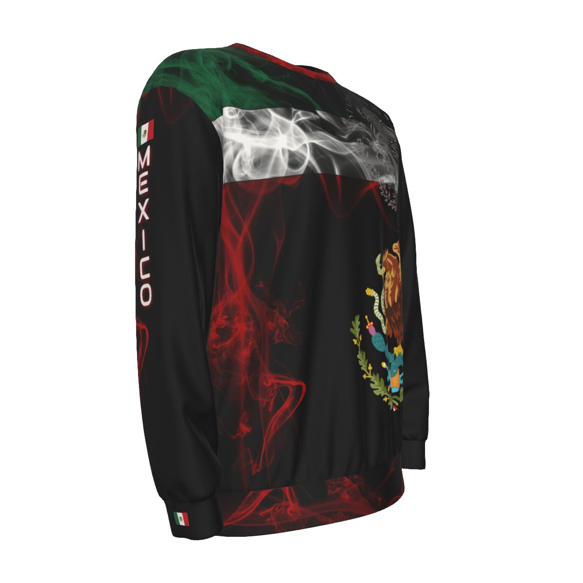 Camisa Manga Larga México – Diseño Patriótico Moderno para Hombre