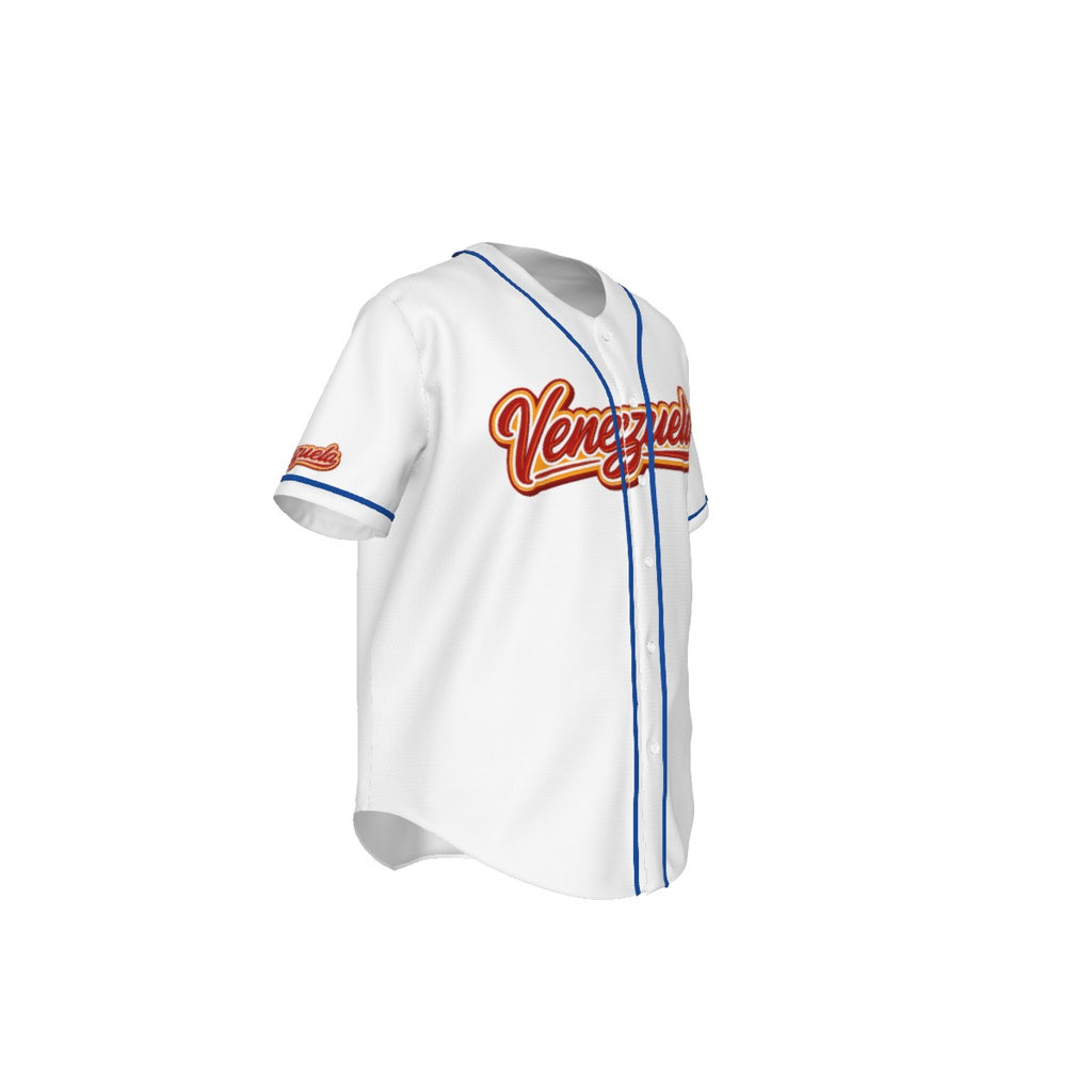 Camiseta Baseball Jersey Venezuela Personalizable con Nombre y Número