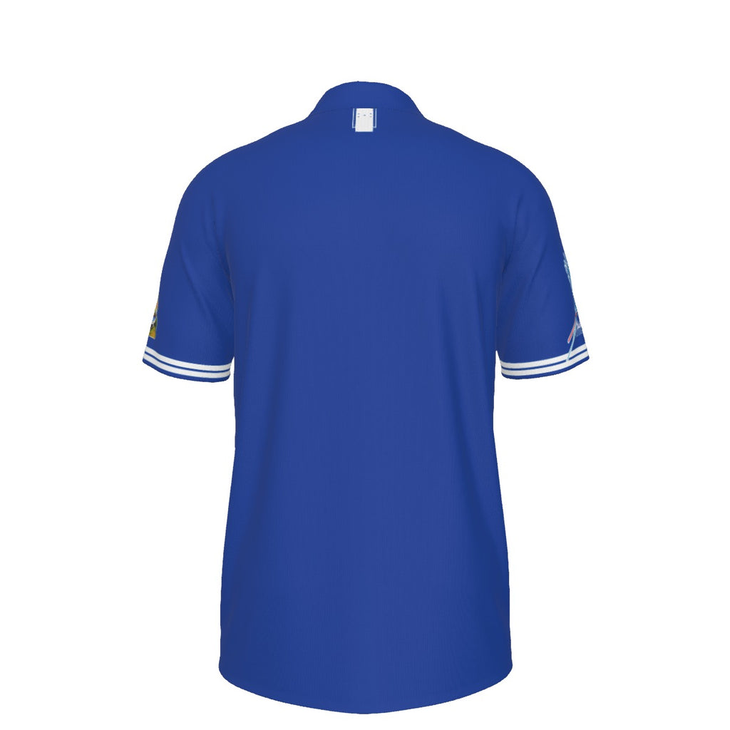 Camisa Polo Honduras La Ceiba 0101 Mapa Origen Azul Hombre
