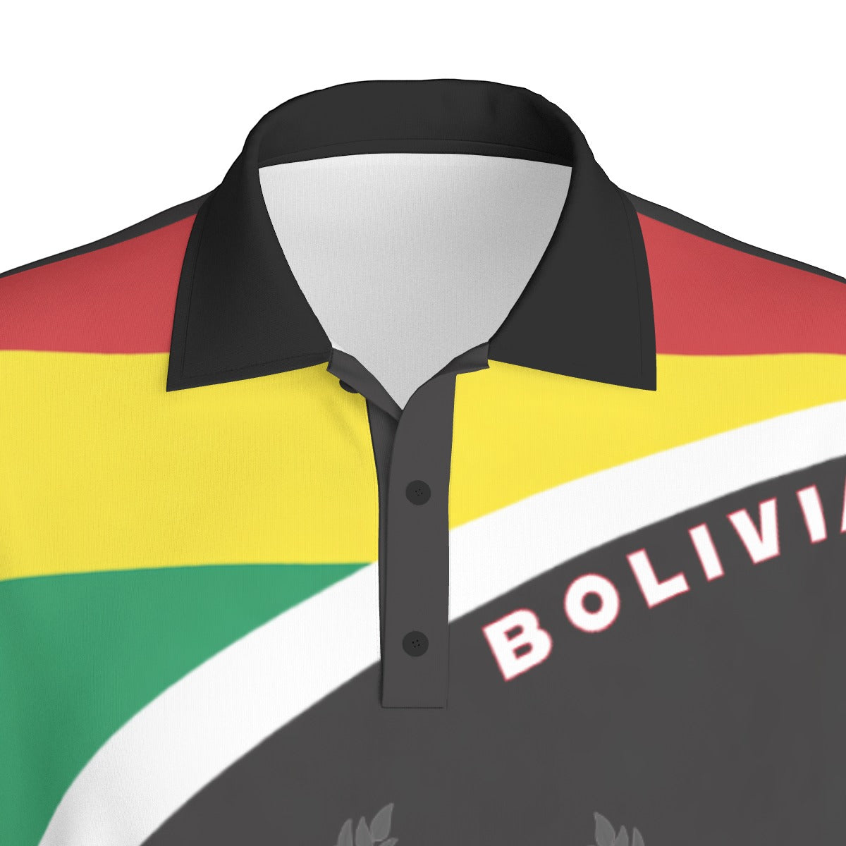 Polo Deportivo Bolivia Hombre –Diseño Patriótico