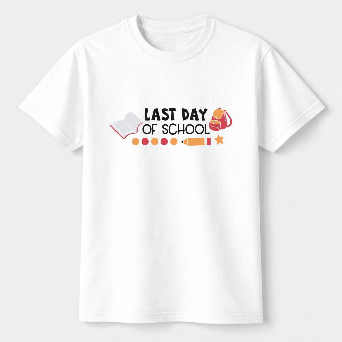 T-shirt enfant « Dernier jour d’école »