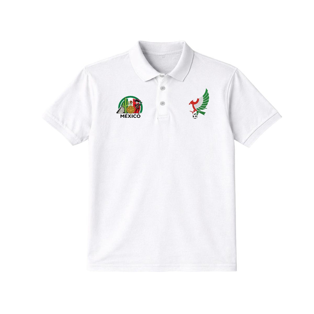Polo México Patriótico Gildan 8800 DryBlend®