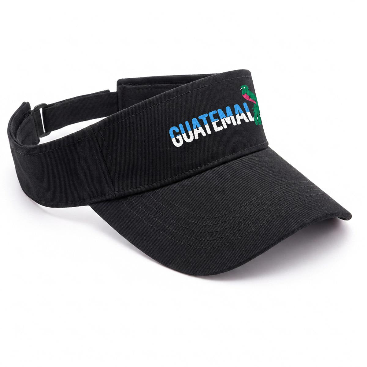 Visera Deportiva de Guatemala Bordada Premium Estilo Ajustable para Sol