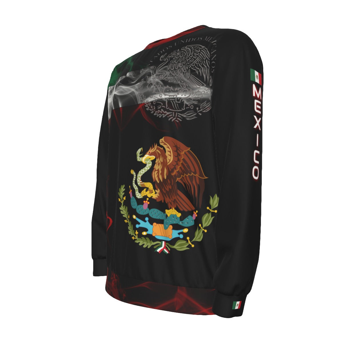 Camisa Manga Larga México – Diseño Patriótico Moderno para Hombre