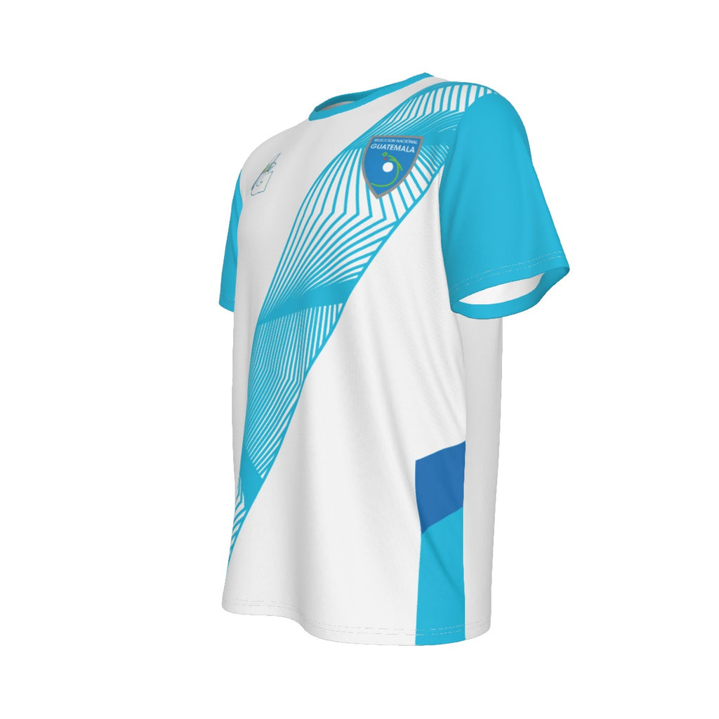 Camiseta Guatemala Franja Moderna Celeste Orgullo Chapín