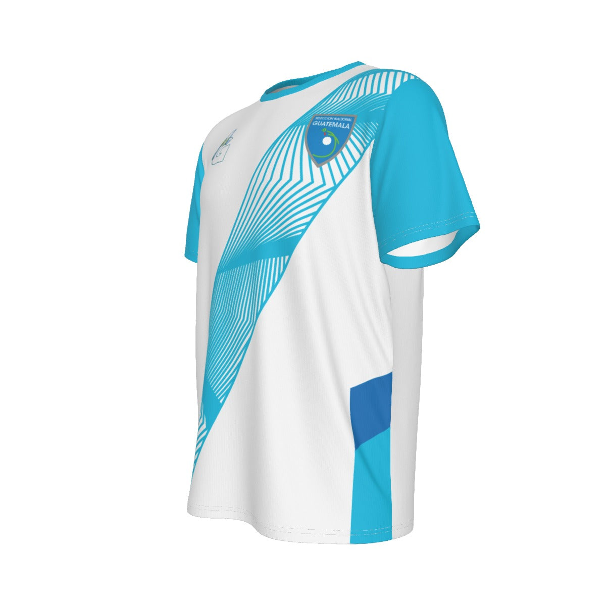 Camiseta Guatemala Franja Moderna Celeste Orgullo Chapín