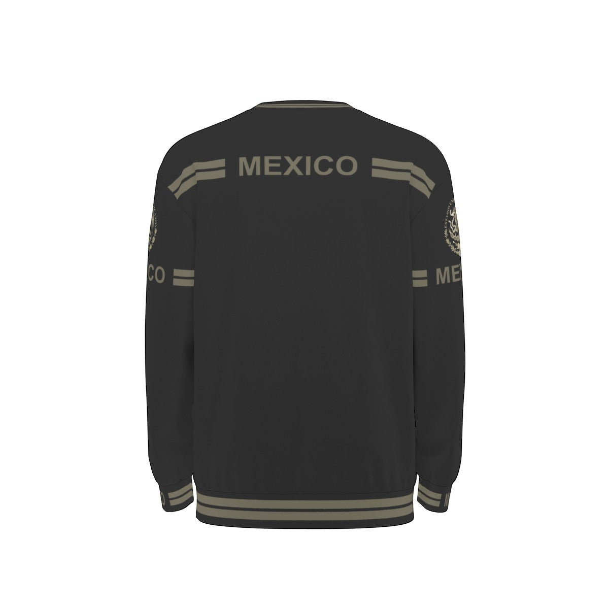 Camiseta Manga Larga Mexico Aguila Imperial Oversize Dropped Shoulders Hombre