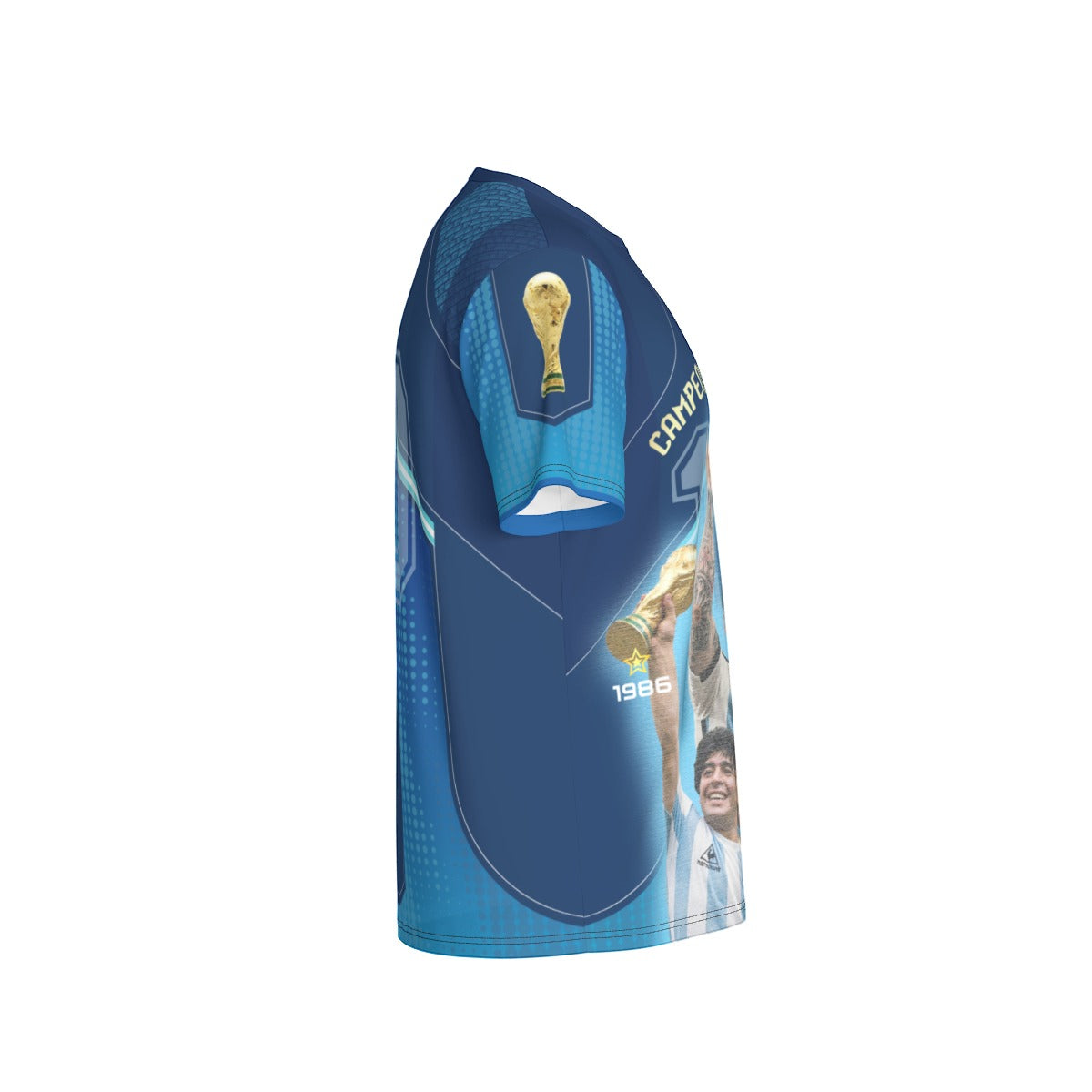 Camiseta Argentina Campeones del Mundo | Jersey fan fútbol con diseño número 10