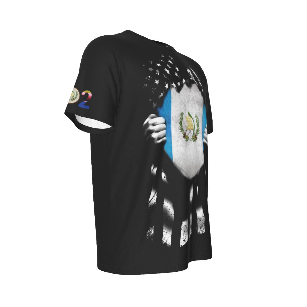 Camiseta Guatemala Orgullo Nacional Usa &amp; Raíces Guatemala