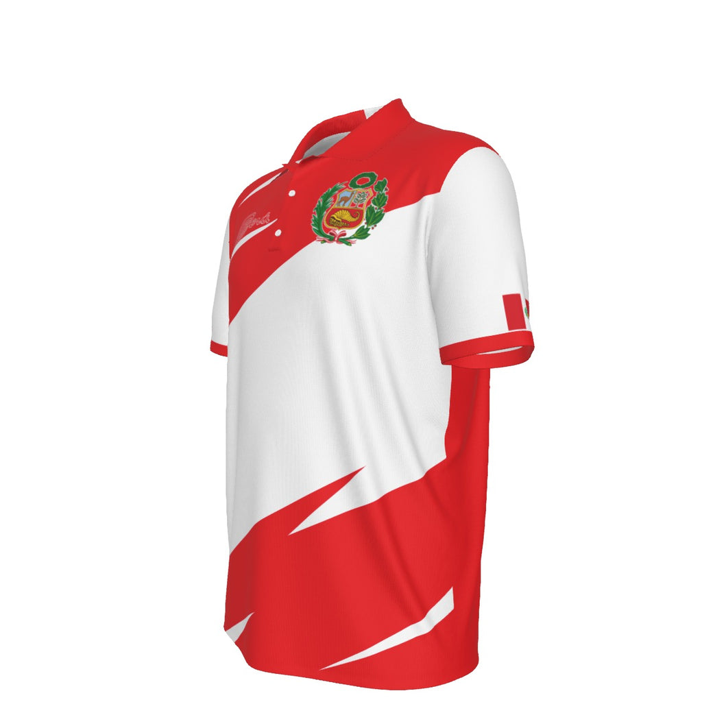 Polo Perú Hombre – Edición Patriótica | Camisa Tipo Polo Perú
