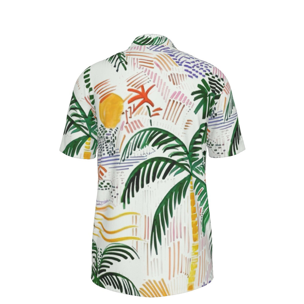 Camisa Polo Tropical para Hombre – Diseño Verano / Playa | Polo Casual