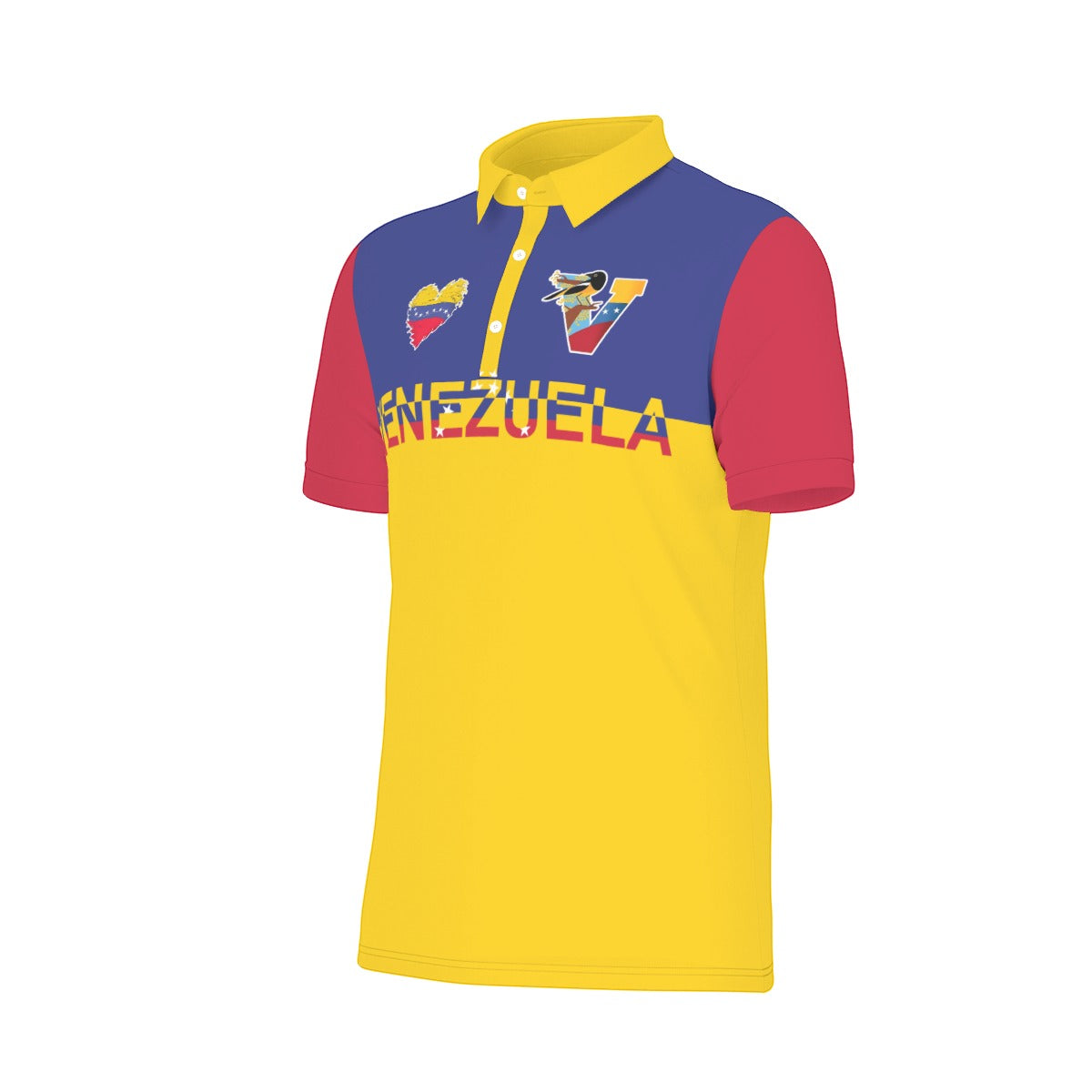 Polo Venezuela Estilo Casual Clásico Atlético
