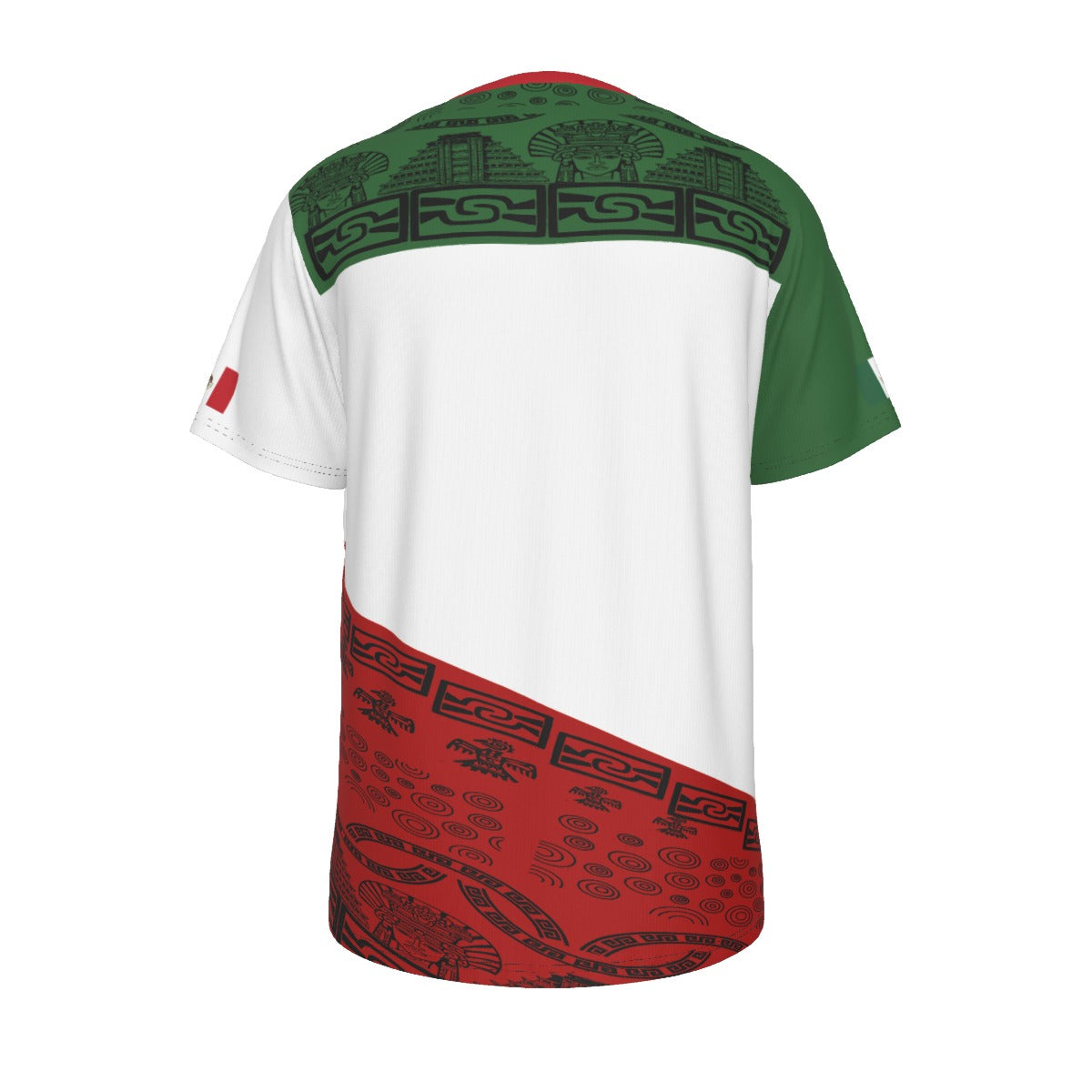 Camiseta México Azteca Cultural – Hombre Identidad Tricolor